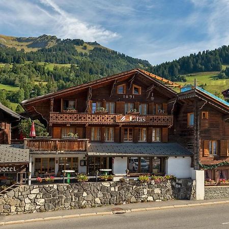 Hotel Restaurant Les Lilas Les Diablerets Ngoại thất bức ảnh